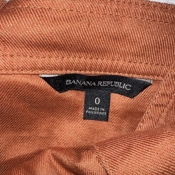 Banana Republic Orange Button Tank Top - Picture 4 of 10